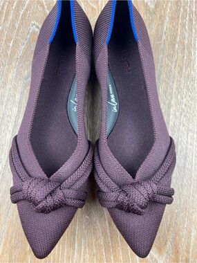 600 Rothy’s THE KNOT POINT 2 Women’s Pointed Ballet Flats - 10.5